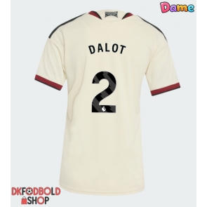 Manchester United Diogo Dalot #2 Tredje trøje Dame 2026-27 Kort ærmer